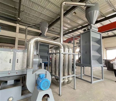 Macchina per il riciclaggio di plastica rigida PE